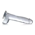 Jock C-Thru Transparante Dildo - 27 cm