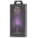 Luksusowe jajeczko wibrujące Fifty Shades Freed I've Got You Rechargeable Remote Control Knicker Vibrator