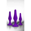 Plug - Anal Plug Box 3 pack purple