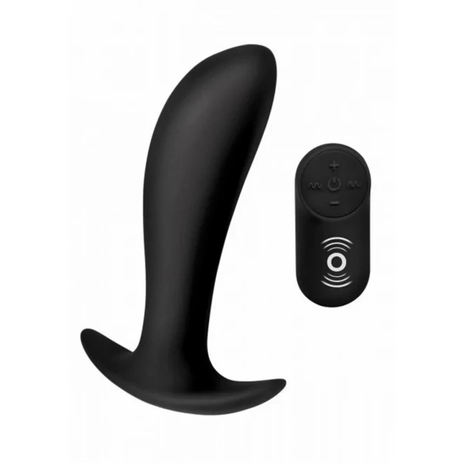 Silicone prostate vibrator with remote control