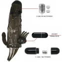 Brave men vibro penis sleeve black