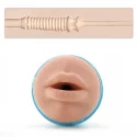 Realistyczny masturbator w kształcie męskich ust Fleshjack Brent Everett Mouth