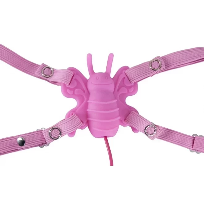 Stymulator na paskach Butterfly Strap On