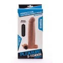 Pleasure extender sleeve vibro flesh