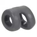 Hünkyjunk connect cock & ball tugger ring - stone