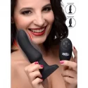 Inflatable And Vibrating Prostate Anal Plug