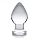 Molten Wide Glass Butt Plug
