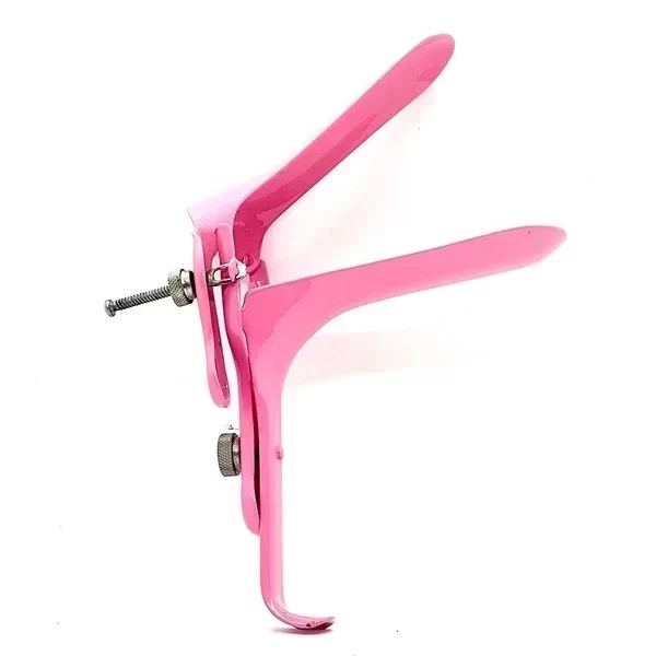 Stainless steel cusco speculum - pink