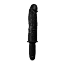 RAMMER 9 PVC DUAL MOTORS VIBRATOR BLACK
