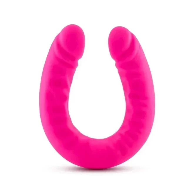 RUSE 18INCH SLIM DOUBLE DONG HOT PINK