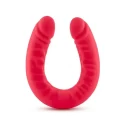 RUSE 18INCH SLIM DOUBLE DONG HOT PINK