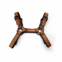 Auburn saddle bulldog harness - black - extra large
