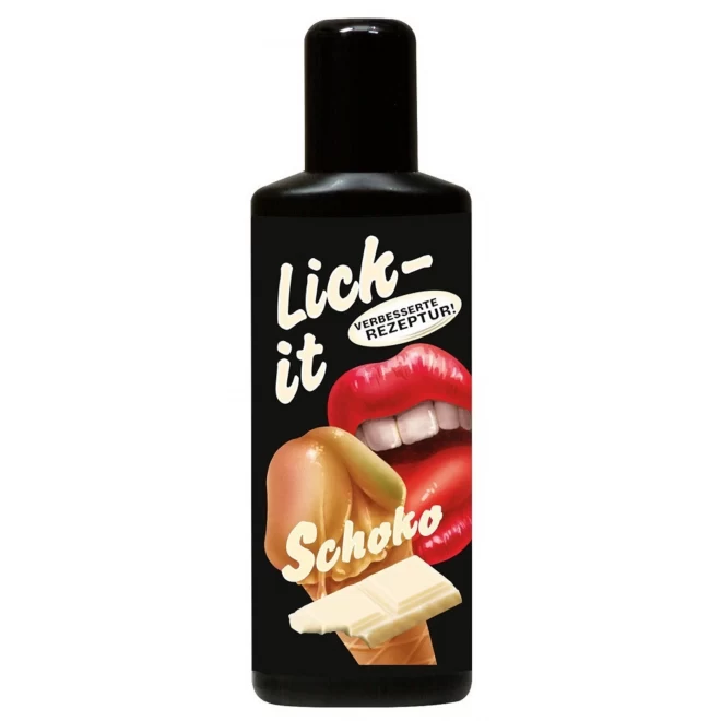 Olejek do miłości oralnej o smaku białej czekolady Lick-it Schoko 100 ml