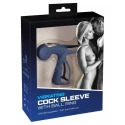 Vibrating cock sleeve with bal