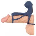 Vibrating cock sleeve with bal