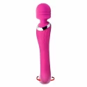 Whirling Wand 2 in 1 Dual Massaging Wand Vibrator