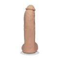 Chad white 8.5 inch ultraskyn cock - vanilla