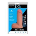 6 inch vibrating dong with balls
