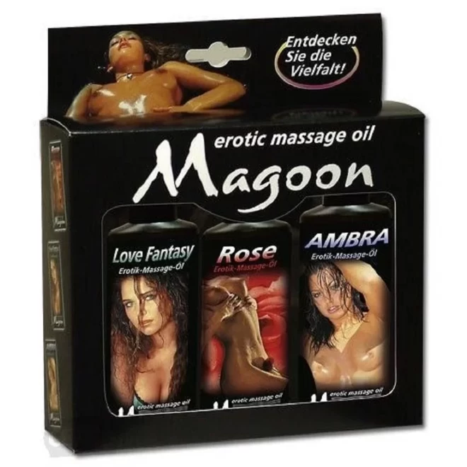 Zestaw olejków do masażu Magoon Set 3 szt x 100 ml