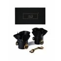 Leather lacelike handcuffs