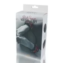 BTB FETISH WRISTS CUFFS BLACK