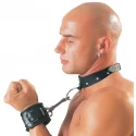 Leder halsband