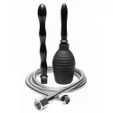 All-in-one shower enema system