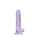 7" / 18 cm realistic dildo with balls