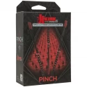 Pinch silicone nipple & clit tweezer clips - black metal | s