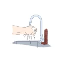 Dicky soap with balls - cum covered