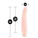 SILICONE WILLYS SLIM VIBRATING DILDO