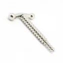 Stainless steel urethral sound the screw driver