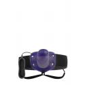 A&E UNIVERSAL VIBRATING HOLLOW STRAP-ON