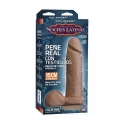 Noches latinas - pene real testiculos - 6 inch - brown