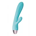 A&E EVES PULSATING DUAL MASSAGER BLUE