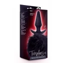 TEMPTASIA BUNNY TAIL POM PLUG BLACK