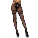 Wrap Around Crotchless Tights