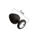 MAI No.47 ANAL PLUG WITH STONE S PURPLE