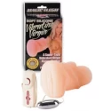 Wagina z wibrującym jajeczkiem Magic Flesh Soft Silicone Vibrating Virgin