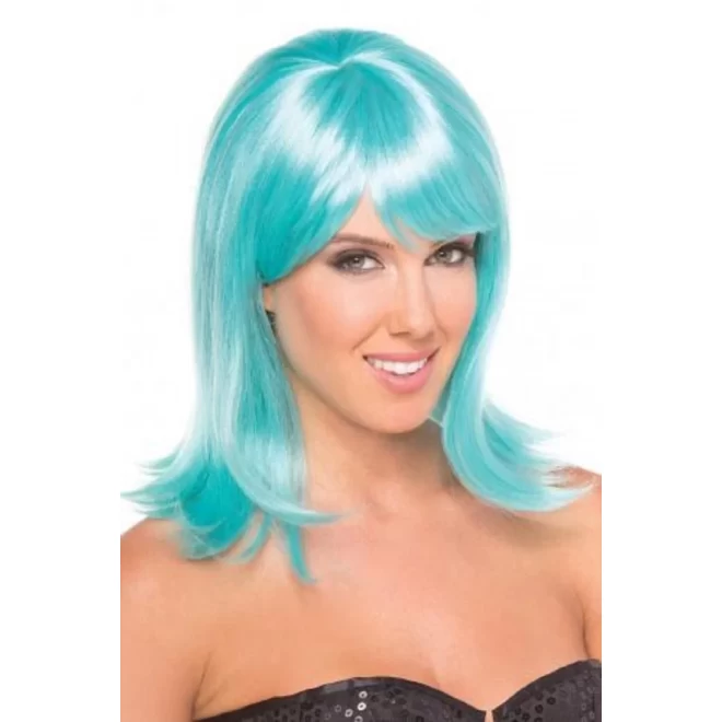 Doll Wig - Aqua