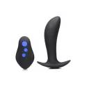 Pro-shocker 8x vibrating & e-stim silicone prostate plug