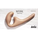 Strapless strap-on Natural Seduction Purple