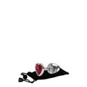 A&E ADAMS RED HEART GEM ANAL PLUG LARGE
