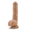 SILICONE WILLYS 9INCH DILDO WITH BALLS