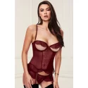 SHOW ME BUSTIER & G-STRING SET, M/L