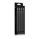 Teasing wax candles large - parafin - 4-pack