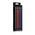 Teasing wax candles large - parafin - 4-pack