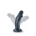 JET BLACKBERRY 4 DILDO CARBON METALIC