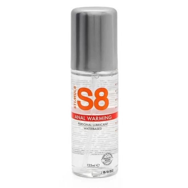 S8 Warming WB Anal Lube 125ml