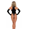 Mocno wycięte body z laki (3 kolory)